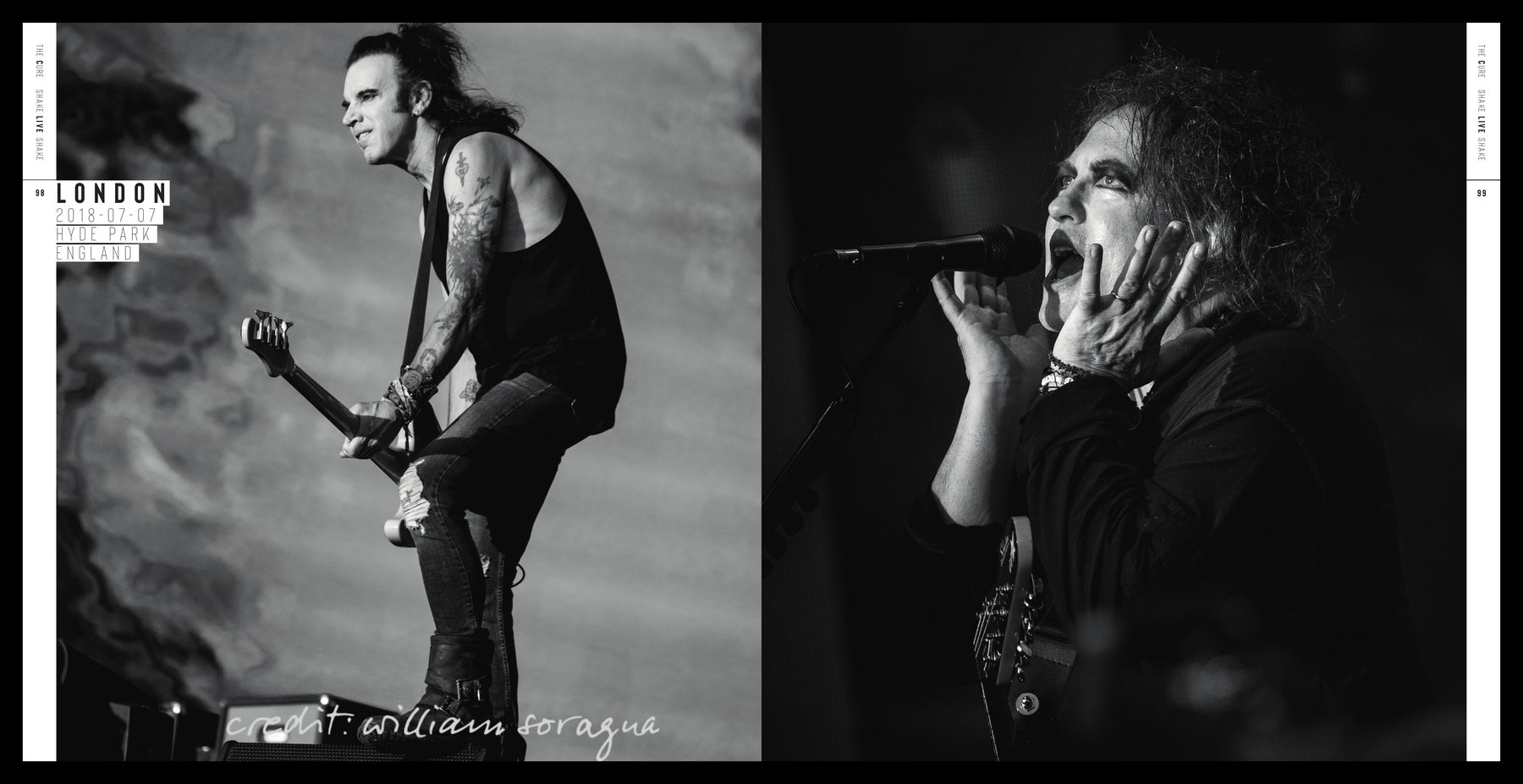 Doble página — Londres Hyde Park 2018